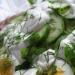 Delicious salads from fresh vegetables