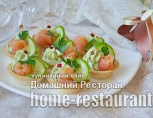 Тарталетки с начинкой: простые и самые вкусные рецепты начинок С картофельно-рыбной начинкой