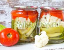 Preparing Korean salads for the winter is tasty and simple. Recipe for assorted pickled vegetables in Korean