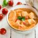 Step-by-step recipe for chicken goulash with gravy
