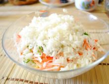Salad with crab sticks and corn and more - recipes for all occasions