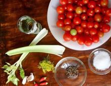 Lightly salted tomatoes in a bag with garlic: the best recipes, important secrets Green tomatoes in a lightly salted bag with garlic