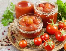 Tomatoes in their own juice for the winter - the best recipe